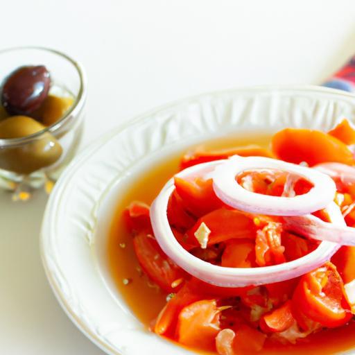 Rikota šalát s rajčaty