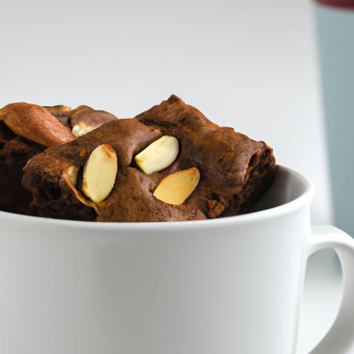 Hrníčkové brownies s ořechy