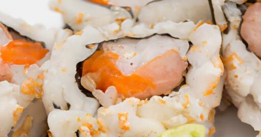 Rýžové rolky maki sushi