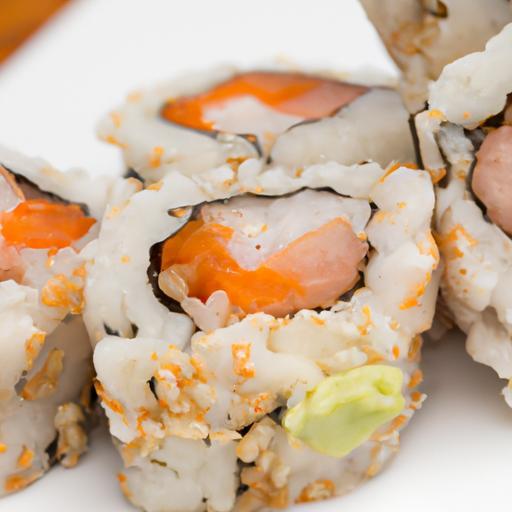 Rýžové rolky maki sushi