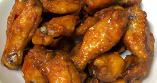 Smažené kuřecí křidélka s omáčkou