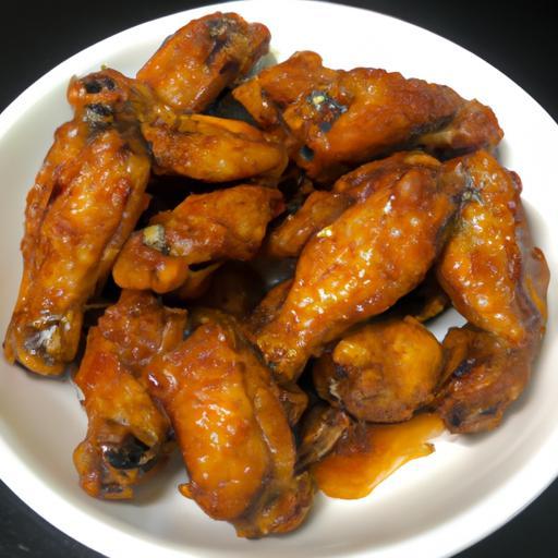 Smažené kuřecí křidélka s omáčkou