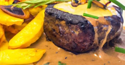 Biftek s omáčkou bordelaise