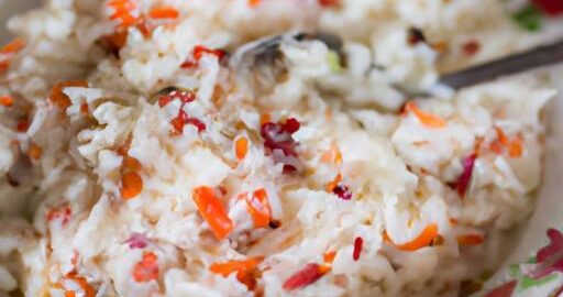 Rýžový salát s jogurtem