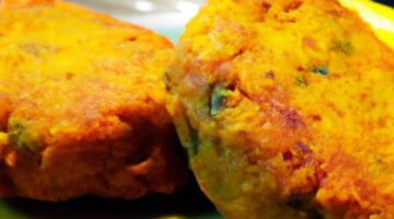 Kořeněné bramborové placičky se zeleninou