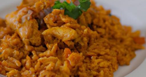 Bahčmal s rýží a kuřecím masem