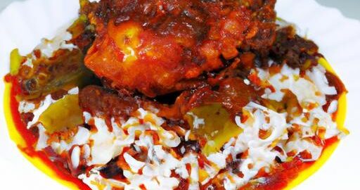 Kuře s masalou a rýží