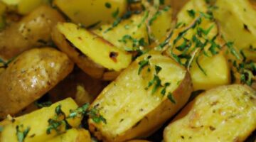 Zapečené brambory s čerstvým tymiánem