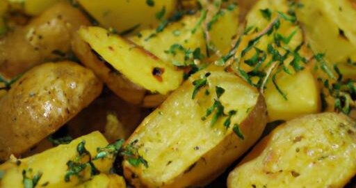 Zapečené brambory s čerstvým tymiánem