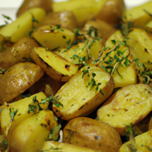 Zapečené brambory s čerstvým tymiánem