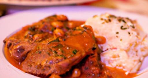 Vepřové s rýží a fazolemi