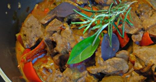 Jehněčí ratatouille s provensálskými bylinkami