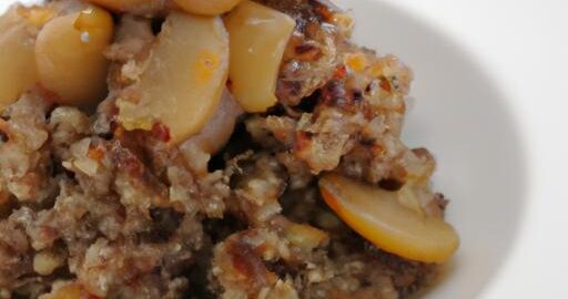 Křupavá quinoa s houbovou omáčkou