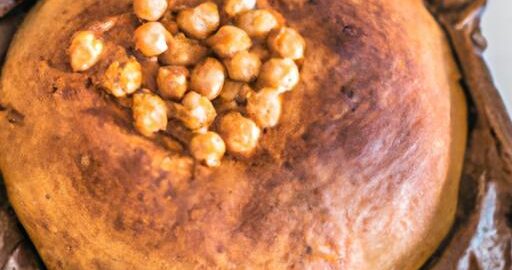 Smažený chléb s cizrnou