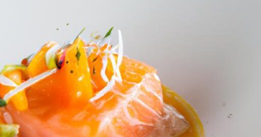 Ceviche z lososa se zázvorem