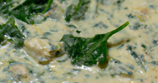 Telecí s kopřivou a smetanou