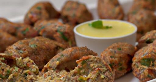 Kuřecí kofta s omáčkou tahina