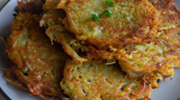 Bramborové placky s česnekem a bylinkami