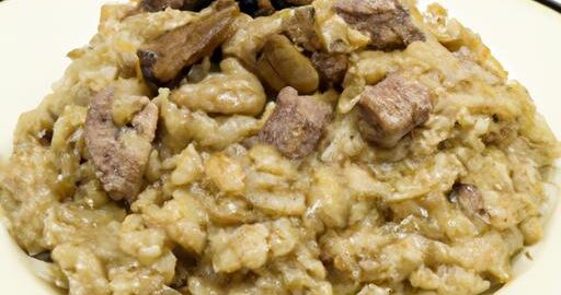 Risotto ai funghi a maso