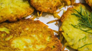 Veganské bramborové placky s koprem