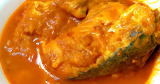 Rybí kari s rajčaty