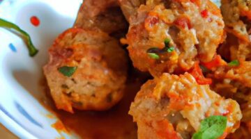 Pikantní masala masové kuličky