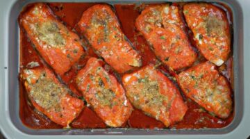 Kuřecí parmazán bez těstovin