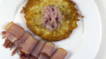 Bramboračka s uzeným masem