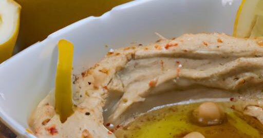 Hummus s tahini a citrónem