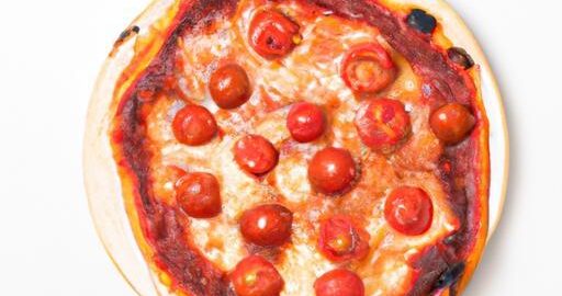 Pizza Margherita s cherry rajčaty