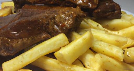 Cajun maso s hranolky