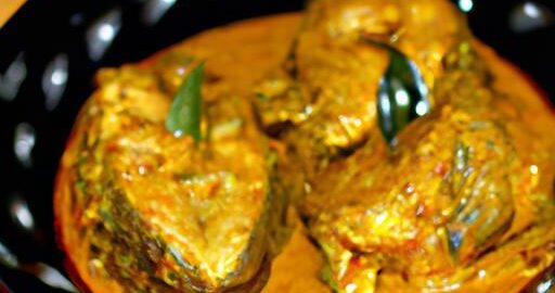 Rybičky v kokosovém kari omáčce