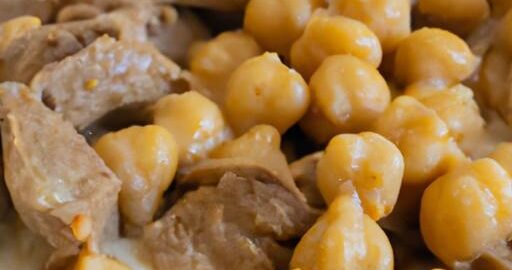 Cizrna s masem a jogurtem