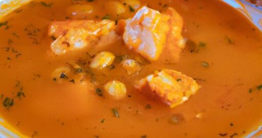 Bouillabaisse rybí polévka s toasty