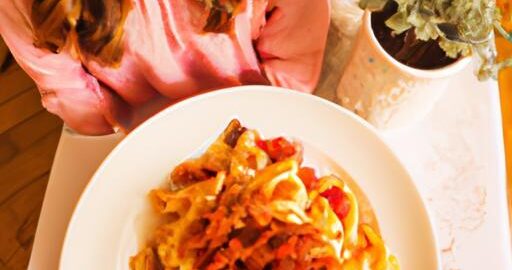 Těstoviny amatriciana s pancettou