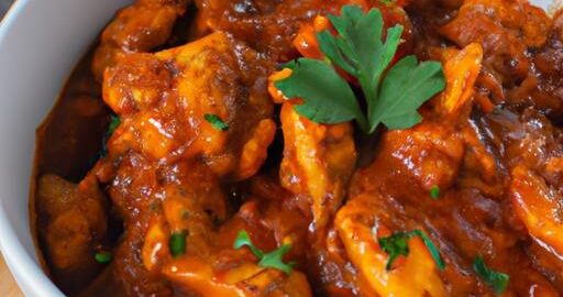 Kuřecí seitan s rajčatovou omáčkou