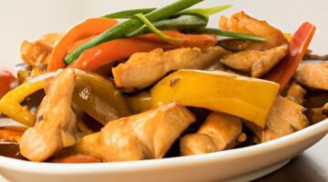 Kuřecí maso s čínskou omáčkou