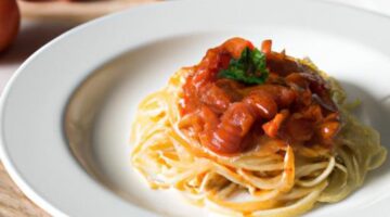 Linguine s rajčatovou omáčkou