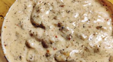 Houbový krém se smetanou