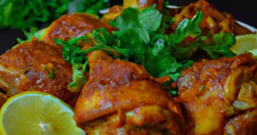 Ostře kořeněné irácké kuře