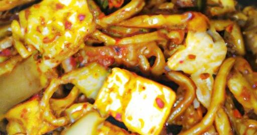 Nudlová směs s kuřecím masem