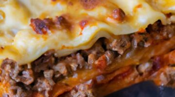 Tradiční italské lasagne s masem