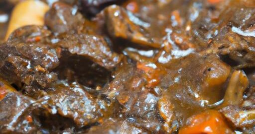 Boeuf bourguignon s vínem