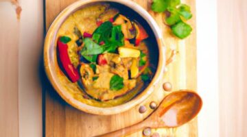 Veganské curry s kokosovým mlékem