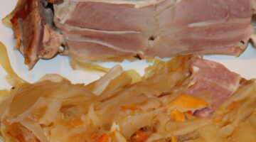 Pečené vepřové se zelím