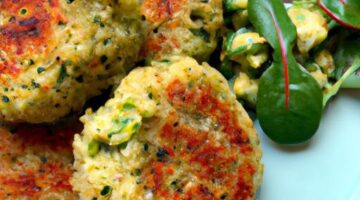 Křupavé quinoa placičky s avokádem