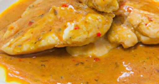 Kuřecí páska s máslovou omáčkou