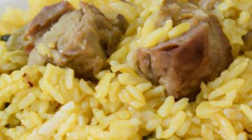 Rýžový pilaf s masem andělky