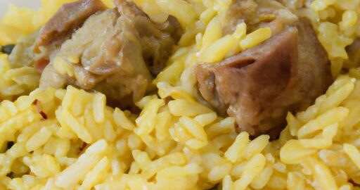 Rýžový pilaf s masem andělky