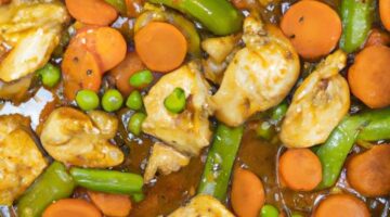 Kuřecí maso se zeleninou